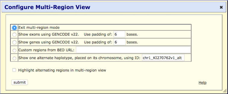 MultiRegion configuation
window